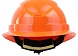 Каска защитная "Маяк" оранжевая
